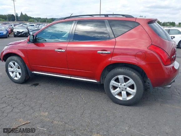 2006 Nissan Murano SL with VIN JN8AZ08W96W507878, listed as a IAAI auction lot 40136394 with 1 mi miles. Bid and sale history available at carsss.com. Image 14.