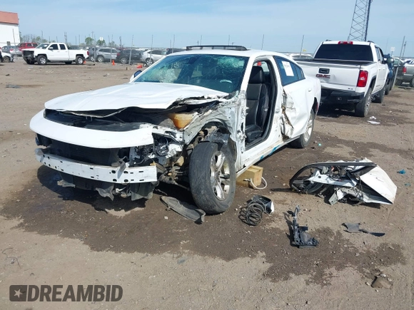 2019 Dodge Charger SXT with VIN 2C3CDXBG7KH661578, listed as a IAAI auction lot 39126917 with 117,594 mi miles. Bid and sale history available at carsss.com. Image 6.