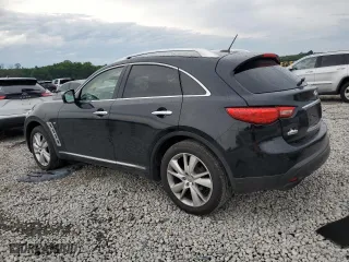 2014 Infiniti QX70 with VIN JN8CS1MW0EM413360, listed as a Copart auction lot 56853934 with 242,661 mi miles and Clean Title. Bid and sale history available at carsss.com. Image 2.