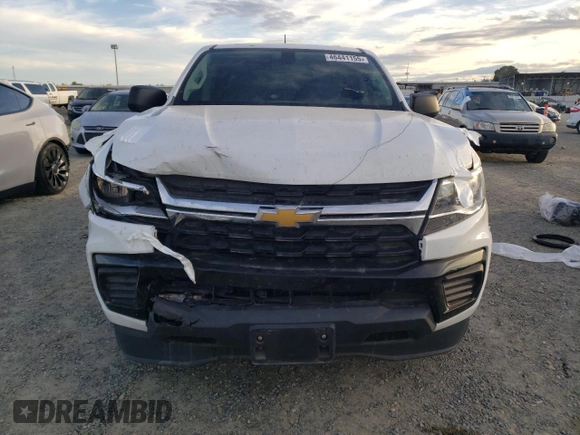 2021 Chevrolet Colorado 2WD Work Truck with VIN 1GCGSBEA0M1274529, listed as a Copart auction lot 46441155 with 30,612 mi miles and Clean title. Bid and sale history available at DreamBid. Image 5.