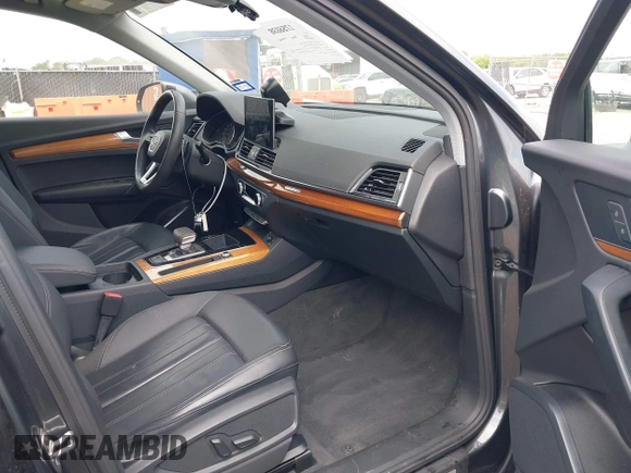 2023 Audi Q5 S line Premium with VIN WA1GAAFY8P2034467, listed as a IAAI auction lot 42188731 with 35,864 mi miles and . Bid and sale history available at DreamBid. Image 5.