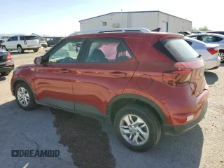 2020 Hyundai Venue SEL with VIN KMHRC8A33LU030429, listed as a Copart auction lot 61128325 with 50,988 mi miles and Salvage title. Bid and sale history available at DreamBid. Image 2.