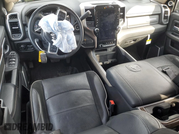 2021 Ram 2500 Laramie with VIN 3C6UR5FL5MG591697, listed as a Copart auction lot 44779435 with 37,736 mi miles and Salvage Title. Bid and sale history available at carsss.com. Image 8.
