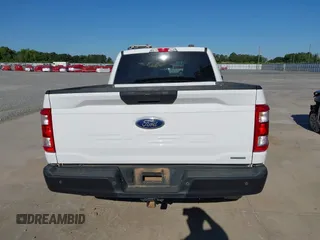 2022 Ford F-150 XL with VIN 1FTFX1E8XNKE11055, listed as a IAAI auction lot 42168201 with 50,640 mi miles and . Bid and sale history available at DreamBid. Image 16.