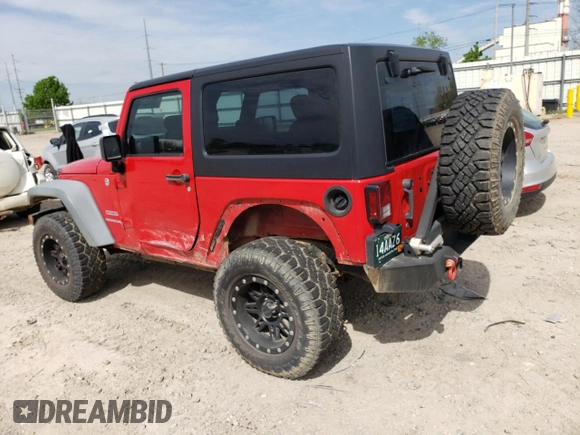 2012 Jeep Wrangler Sport с VIN 1C4AJWAG6CL101529, выставлен на аукционе Copart как лот 56457465 с пробегом Не указан миль и Чистый • Clean title. История ставок и продаж доступна на DreamBid. Изображение 2.