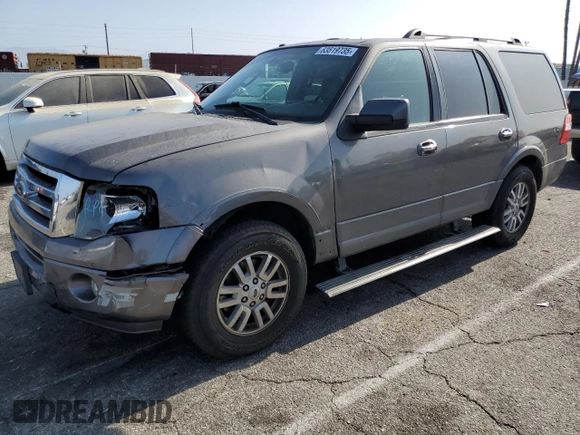 2013 Ford Expedition Limited with VIN 1FMJU1K55DEF64318, listed as a Copart auction lot 63519735 with 93,235 mi miles and Salvage title. Bid and sale history available at DreamBid. Image 1.