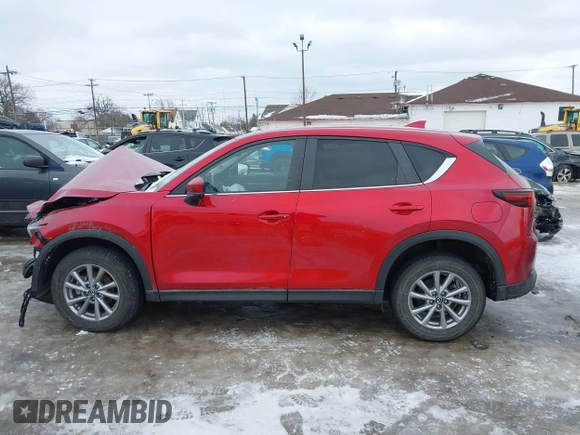 2022 Mazda CX-5 2.5 S Preferred Package with VIN JM3KFBCM7N0548741, listed as a IAAI auction lot 41580441 with 14,431 mi miles. Bid and sale history available at carsss.com. Image 13.