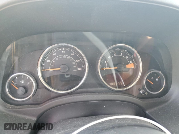 2016 Jeep Compass High Altitude Edition with VIN 1C4NJDEB2GD730001, listed as a Copart auction lot 47213443 with 108,977 mi miles. Bid and sale history available at carsss.com. Image 9.