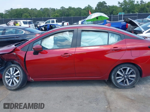 2021 Nissan Versa SV z VIN 3N1CN8EV4ML886711, wystawiony jako IAAI lot #42411222 z przebiegiem 55 401 mil mil oraz . Historia ofert i sprzedaży dostępna na DreamBid. Obrazek 14.
