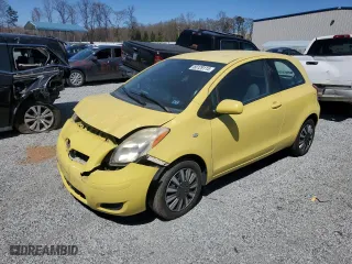 2009 Toyota Yaris with VIN JTDJT903195276164, listed as a Copart auction lot 50129115 with 165,824 mi miles and Salvage Title. Bid and sale history available at carsss.com. Image 1.