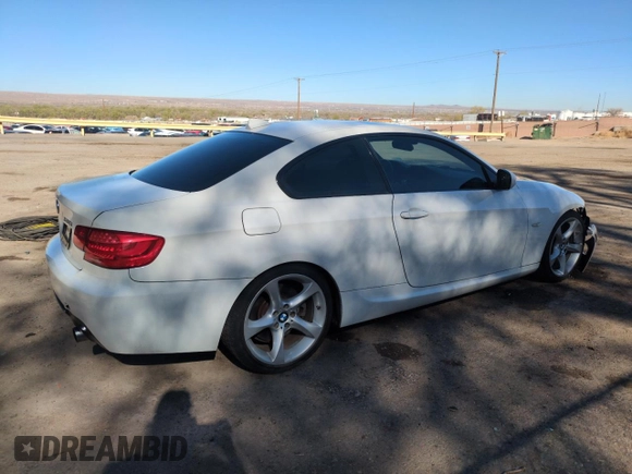 2012 BMW 3 Series 335i with VIN WBAKG7C53CE803457, listed as a Copart auction lot 50101425 with 105,980 mi miles and Salvage title. Bid and sale history available at DreamBid. Image 3.