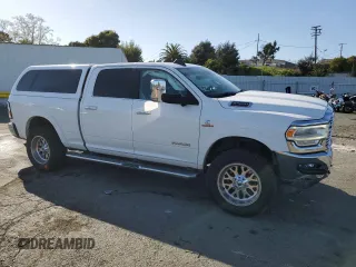 2019 Ram 2500 Laramie with VIN 3C6UR5FL3KG553723, listed as a Copart auction lot 52037355 with 74,377 mi miles and Salvage Title. Bid and sale history available at carsss.com. Image 4.