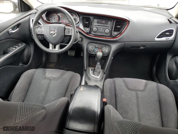 2015 Dodge Dart SE with VIN 1C3CDFAA8FD276282, listed as a Copart auction lot 50651525 with 128,634 mi miles and Salvage Title. Bid and sale history available at carsss.com. Image 8.