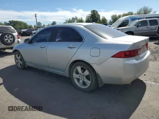 2005 Acura TSX with VIN JH4CL96885C022001, listed as a Copart auction lot 49680145 with 206,166 mi miles and Salvage Title. Bid and sale history available at carsss.com. Image 2.