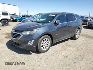 2019 Chevrolet Equinox LT z VIN 3GNAXKEV0KL247905, wystawiony jako Copart lot #54004435 z przebiegiem 197 213 mil mil oraz Szkoda całkowita • Salvage title. Historia ofert i sprzedaży dostępna na DreamBid. Obrazek 1.