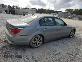 2003 BMW 5 Series 545iA with VIN WBANB335X4B112739, listed as a Copart auction lot 78258374 with 102,107 mi miles and Non Repairable. Bid and sale history available at carsss.com. Image 3.