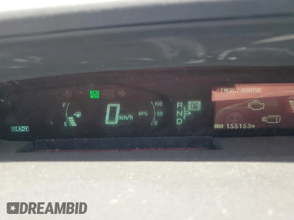 2014 Toyota Prius with VIN JTDKN3DP2E3057714, listed as a Copart auction lot 61210415 with 155,153 mi miles and Salvage title. Bid and sale history available at DreamBid. Image 9.