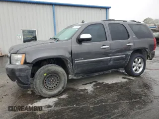 2011 Chevrolet Tahoe LTZ with VIN 1GNSKCE07BR244490, listed as a Copart auction lot 59423355 with 206,385 mi miles and Salvage title. Bid and sale history available at DreamBid. Image 1.