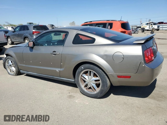 2005 Ford Mustang Deluxe with VIN 1ZVFT80N655188297, listed as a Copart auction lot 53081905 with 1,347 mi miles and Salvage Title. Bid and sale history available at carsss.com. Image 2.
