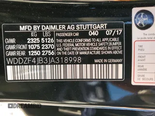 2018 Mercedes-Benz E-Class E 300 with VIN WDDZF4JB3JA318998, listed as a Copart auction lot 47878275 with 0 mi miles and Salvage Title. Bid and sale history available at carsss.com. Image 13.