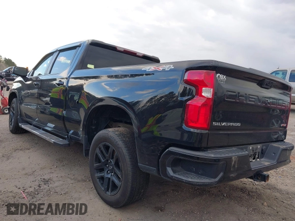2022 Chevrolet Silverado 1500 RST with VIN 3GCUDEET2NG673025, listed as a IAAI auction lot 41226574 with 79,387 mi miles and . Bid and sale history available at DreamBid. Image 3.