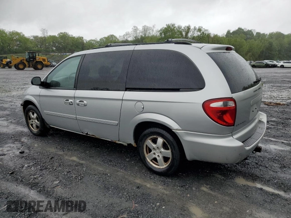 2006 Dodge Grand Caravan SXT z VIN 2D4GP44L56R786238, wystawiony jako Copart lot #55799425 z przebiegiem 173 150 mil mil oraz Czysty tytuł • Clean title. Historia ofert i sprzedaży dostępna na DreamBid. Obrazek 2.