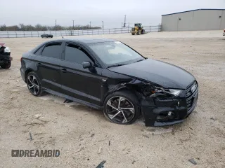 2020 Audi A3 Sedan S line Premium Plus with VIN WAUJEGFF3LA104892, listed as a Copart auction lot 82777233 with 83,297 mi miles. Bid and sale history available at carsss.com. Image 4.