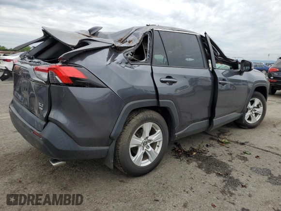 2020 Toyota RAV4 XLE with VIN 2T3P1RFV1LW131229, listed as a Copart auction lot 63795365 with Not provided miles and Salvage title. Bid and sale history available at DreamBid. Image 3.