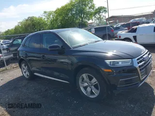 2018 Audi Q5 Premium with VIN WA1ANAFY1J2003708, listed as a IAAI auction lot 42116637 with 60,813 mi miles and . Bid and sale history available at DreamBid. Image 6.