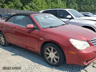2008 Chrysler Sebring Touring with VIN 1C3LC55R48N691416, listed as a Copart auction lot 63386124 with 0 mi miles and Clean Title. Bid and sale history available at carsss.com. Image 4.