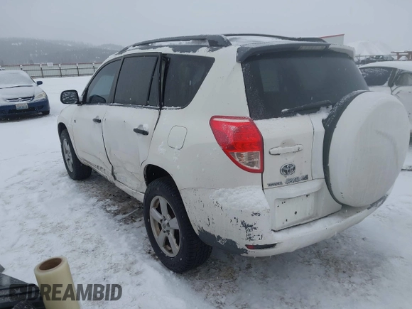 2007 Toyota RAV4 with VIN JTMBD33V775071912, listed as a IAAI auction lot 41588396 with 235,870 mi miles. Bid and sale history available at carsss.com. Image 3.