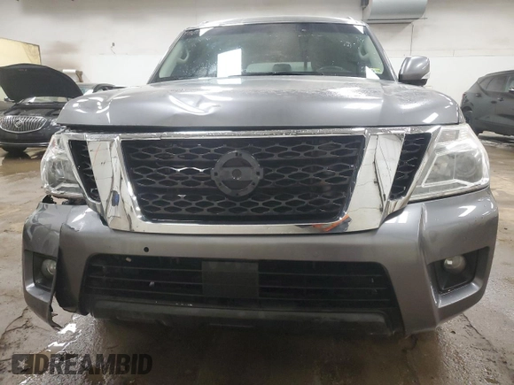 2017 Nissan Armada SV with VIN JN8AY2NC0H9503700, listed as a Copart auction lot 50528635 with 89,518 mi miles and Clean Title. Bid and sale history available at carsss.com. Image 5.
