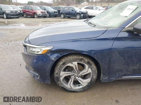 2018 Honda Accord EX with VIN 1HGCV1F48JA014269, listed as a IAAI auction lot 42002471 with 46,277 mi miles and . Bid and sale history available at DreamBid. Image 6.