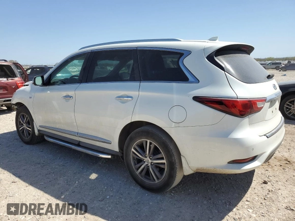 2017 Infiniti QX60 with VIN 5N1DL0MM1HC521627, listed as a Copart auction lot 48696865 with 122,309 mi miles and Salvage Title. Bid and sale history available at carsss.com. Image 2.