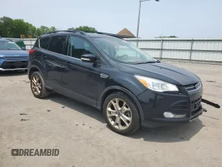 2013 Ford Escape SEL z VIN 1FMCU9H94DUD47723, wystawiony jako Copart lot #59765595 z przebiegiem 129 551 mil mil oraz Szkoda całkowita • Salvage title. Historia ofert i sprzedaży dostępna na DreamBid. Obrazek 4.
