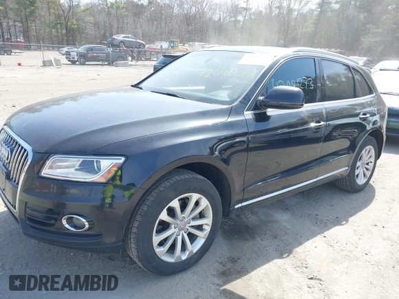 2016 Audi Q5 Premium Plus with VIN WA1L2AFP6GA011391, listed as a IAAI auction lot 42081273 with 180,809 mi miles. Bid and sale history available at carsss.com. Image 17.