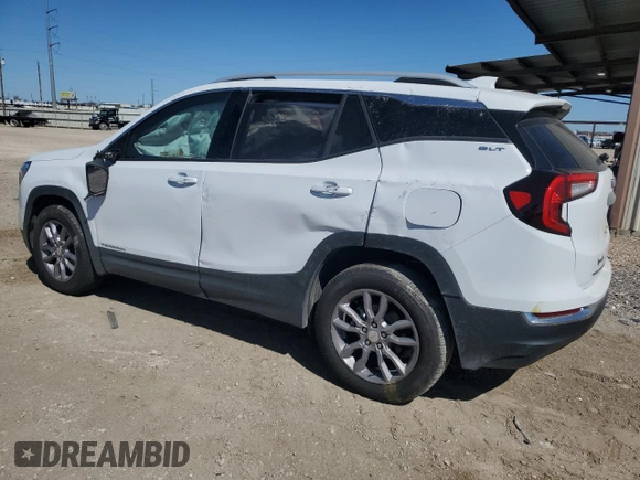 2024 GMC Terrain SLT with VIN 3GKALPEG4RL395458, listed as a Copart auction lot 48535905 with Not provided miles and Salvage title. Bid and sale history available at DreamBid. Image 2.