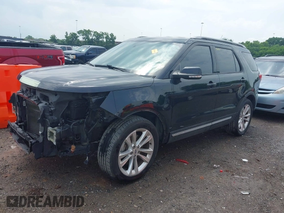 2018 Ford Explorer XLT z VIN 1FM5K7D83JGC39166, wystawiony jako IAAI lot #42425333 z przebiegiem 122 029 mil mil oraz . Historia ofert i sprzedaży dostępna na DreamBid. Obrazek 17.