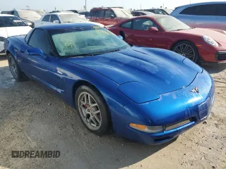 2002 Chevrolet Corvette Z06 with VIN 1G1YY12S725106363, listed as a Copart auction lot 74213194 with 0 mi miles and Non Repairable. Bid and sale history available at carsss.com. Image 4.