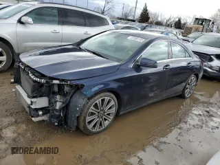 2018 Mercedes-Benz CLA with VIN WDDSJ4GB5JN526266, listed as a Copart auction lot 47580145 with 29,238 mi miles and Clean Title. Bid and sale history available at carsss.com. Image 1.