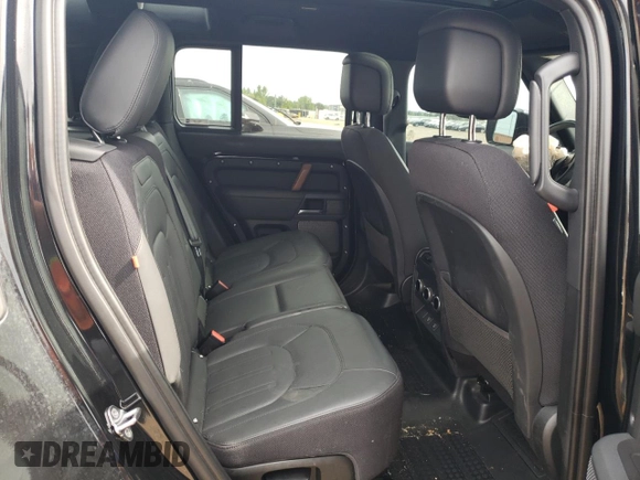 2023 Land Rover Defender X с VIN SALEXEEU8P2165523, выставлен на аукционе Copart как лот 65044174 с пробегом 16 560 миль миль и Списание • Salvage title. История ставок и продаж доступна на DreamBid. Изображение 10.