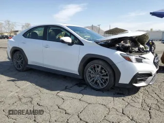 2022 Subaru WRX GT with VIN JF1VBAU63N8017488, listed as a Copart auction lot 47215795 with 24,376 mi miles and Salvage title. Bid and sale history available at DreamBid. Image 4.