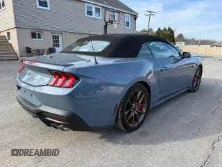 2024 Ford Mustang GT Premium with VIN 1FAGP8FF6R5100632, listed as a Copart auction lot 85925134 with 4,522 mi miles and Clean title. Bid and sale history available at DreamBid. Image 3.