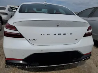 2023 Genesis G70 2.0T with VIN KMTG34TA7PU121730, listed as a Copart auction lot 75215424 with 937 mi miles and Non Repairable. Bid and sale history available at carsss.com. Image 6.