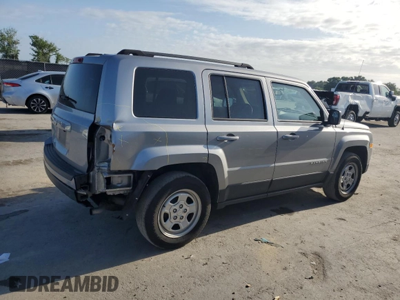 2016 Jeep Patriot Sport with VIN 1C4NJPBB4GD656571, listed as a Copart auction lot 51950535 with 63,576 mi miles and Salvage Title. Bid and sale history available at carsss.com. Image 3.