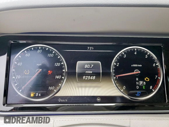 2014 Mercedes-Benz S 550 z VIN WDDUG8CB7EA042049, wystawiony jako Copart lot #59006275 z przebiegiem 92 548 mil mil oraz Czysty tytuł • Clean title. Historia ofert i sprzedaży dostępna na DreamBid. Obrazek 9.