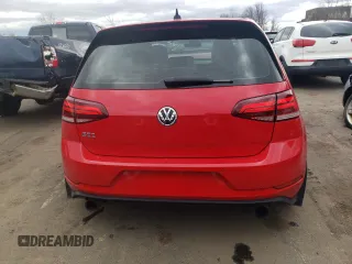 2018 Volkswagen Golf GTI S with VIN 3VW447AU3JM256838, listed as a Copart auction lot 49314044 with 56,830 mi miles. Bid and sale history available at carsss.com. Image 6.