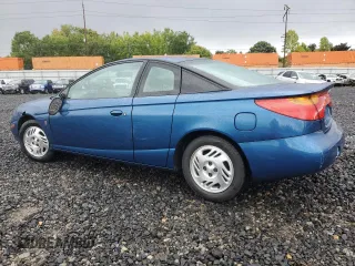 2001 Saturn SC with VIN 1G8ZR12791Z118164, listed as a Copart auction lot 74393904 with 158,308 mi miles and Salvage Title. Bid and sale history available at carsss.com. Image 2.