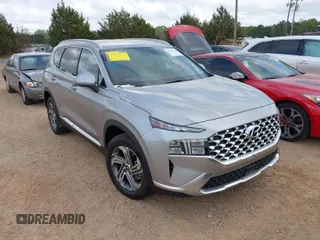 2022 Hyundai Santa Fe SEL with VIN 5NMS24AJXNH412919, listed as a IAAI auction lot 41943656 with 38,018 mi miles. Bid and sale history available at carsss.com. Image 1.