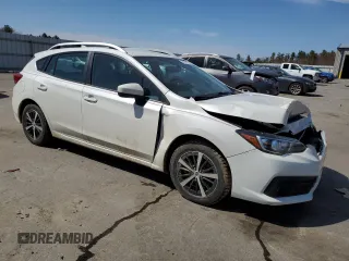 2020 Subaru Impreza Premium with VIN 4S3GTAV67L3722058, listed as a Copart auction lot 54587185 with 85,150 mi miles and Salvage title. Bid and sale history available at DreamBid. Image 4.